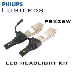 PSX26W Philips Lumileds LUXEON Headlight LED Kit - 2500 Lumens 